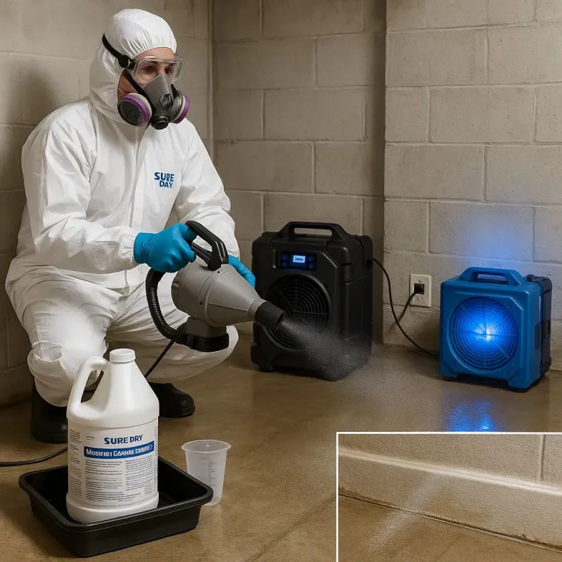 Sanitization and Odor Removal process in Tornillo, TX