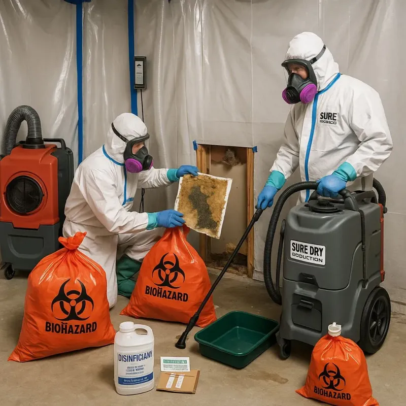 Contaminated Water Handling Protocols process in Tornillo, TX