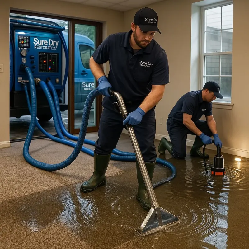 Water Extraction and Removal process in Tornillo, TX